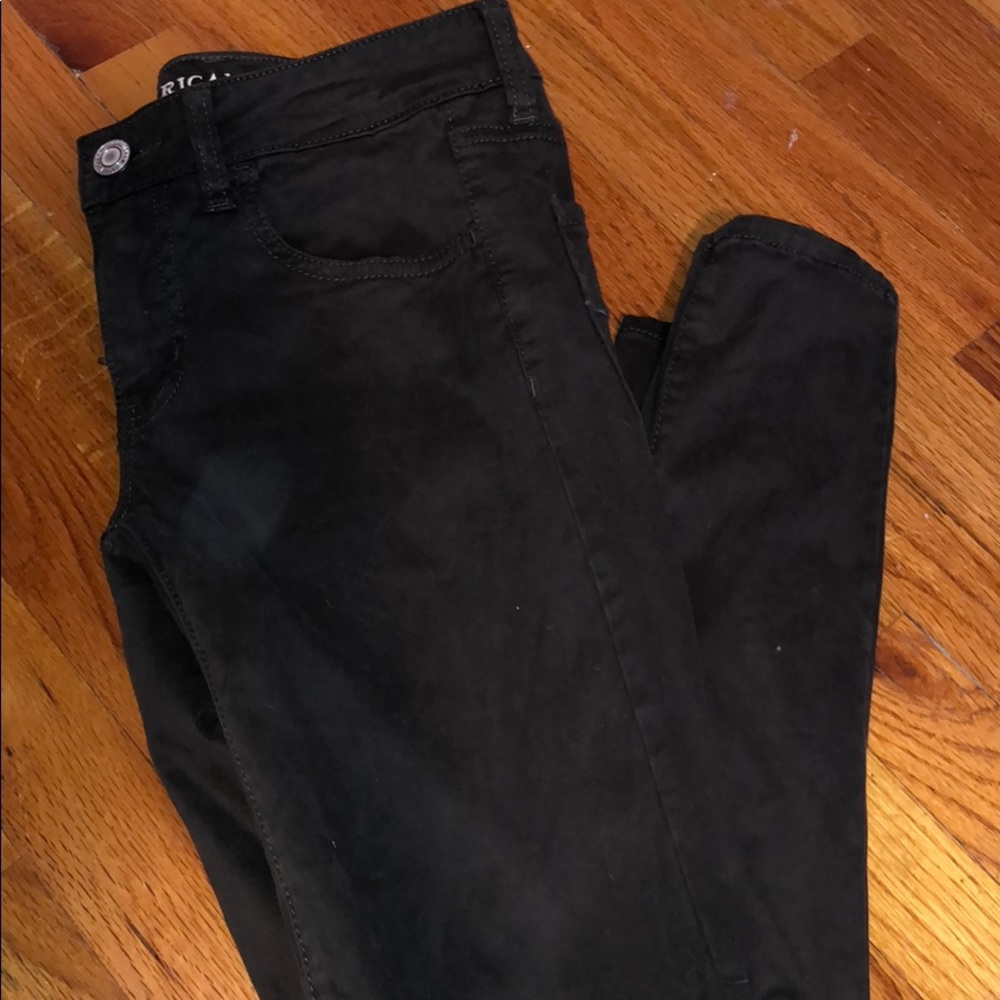 Dark green jeggings